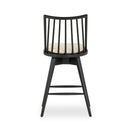 LEWIS SWIVEL BAR + COUNTER STOOL
