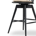 LEWIS SWIVEL BAR + COUNTER STOOL