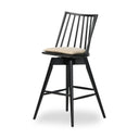 LEWIS SWIVEL BAR + COUNTER STOOL