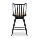 LEWIS SWIVEL BAR + COUNTER STOOL