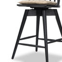 LEWIS SWIVEL BAR + COUNTER STOOL