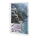 Beach In Positano Tray By Slim Aarons