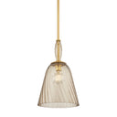 Aged Brass Bleecker Pendant 11" by Hudson Valley