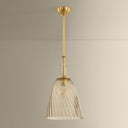 Aged Brass Bleecker Pendant 11" by Hudson Valley, view 4