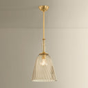 Aged Brass Bleecker Pendant 11" by Hudson Valley, view 2