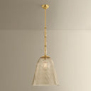 Aged Brass Bleecker Pendant 16" by Hudson Valley, view 3