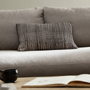 HANDWOVEN STRIPE WOOL PILLOW