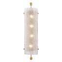 Aged Brass Broome Wall Sconce 6.25" x 27" by Hudson Valley
