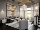 Mont Blanc Chandelier 36" by Corbett Lighting, view 3