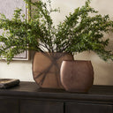 Textured Glass Oval Vases