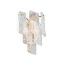Gold Leaf Piemonte Chandelier 43.5" by Corbett Lighting, view 2