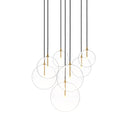 CLUSTER 7 MIX CHANDELIER