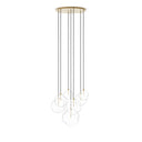 CLUSTER 7 MIX CHANDELIER