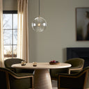 GLASS GLOBE PENDANT
