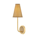Aged Brass Buskirk Wall Sconce 5.5" by Hudson Valley