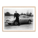 SEAN CONNERY WITH 00'S ASTON MARTIN