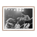 MUHAMMAD ALI PUNCHING JOE FRAZIER BY GETTY IMAGES