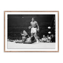 BOXERS MUHAMMAD ALI AND SONNY LISTON FIGHTING