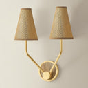 Aged Brass Buskirk Wall Sconce 15" by Hudson Valley, view 7