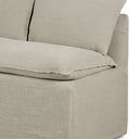 Andre Slipcover Dining Banquette L-Shape