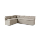 Andre Slipcover Dining Banquette L-Shape