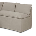 Andre Slipcover Dining Banquette L-Shape