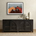 SUNSET HORSES BY COUP D'ESPRIT