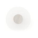 Rhythm Round Glass Top Dining Tbl