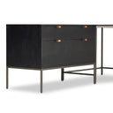 TREY WIDE FILING CABINET DESK SYSTEM
