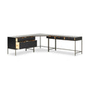 TREY WIDE FILING CABINET DESK SYSTEM