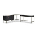 TREY WIDE FILING CABINET DESK SYSTEM