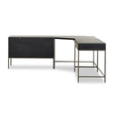 TREY WIDE FILING CABINET DESK SYSTEM