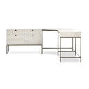 TREY WIDE FILING CABINET DESK SYSTEM