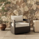 Jackson Outdoor Metal Swivel Chair