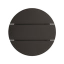 Roca Outdoor Round Metal End Table