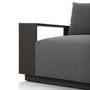 Branford Outdoor Metal Sofa-106"