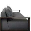 Branford Outdoor Metal Sofa-106"
