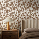 Flora Wallpaper By Gold Rush Art Co.