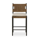 Miller Outdoor Woven Bar + Counter Stool