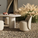 Quaid Outdoor Upholstered Dining Chair