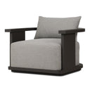 Tahana Outdoor Metal Swivel Chair