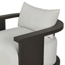 Tahana Outdoor Metal Swivel Chair