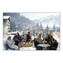 Drinks At Gstaad by Slim Aarons