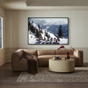 Lounging In Gstaad by  Slim Aarons