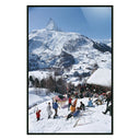 Zermatt Skiing II by Slim Aarons