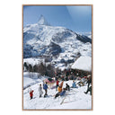 Zermatt Skiing II by Slim Aarons
