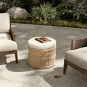 Rowan Outdoor Ottoman-18"