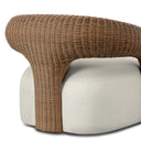 Mazie Outdoor Swivel Chair