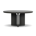 Ernest Outdoor Metal Dining Table-60"