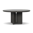 Ernest Outdoor Metal Dining Table-60"